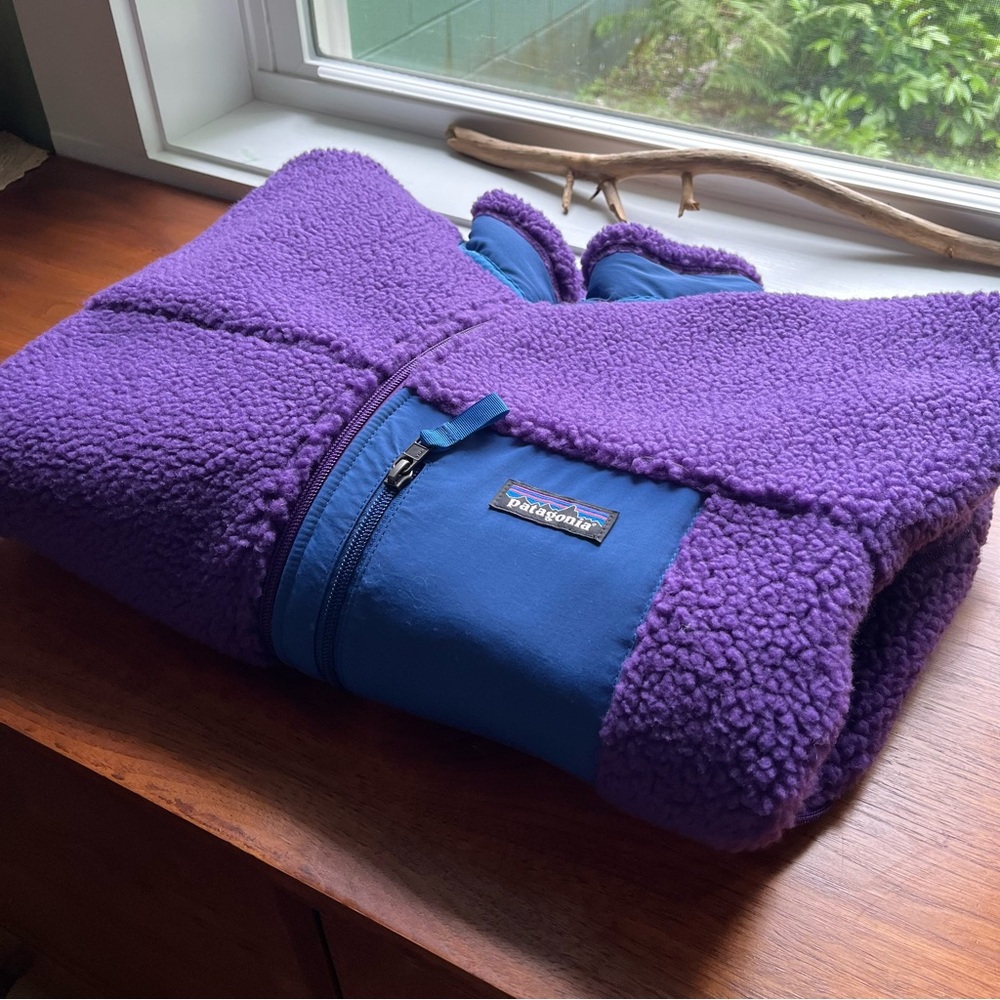 NWOT Patagonia Purple Retro X Jacket